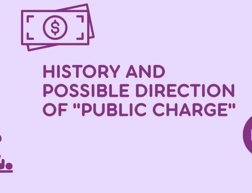 History and Possible Direction of “Public Charge”